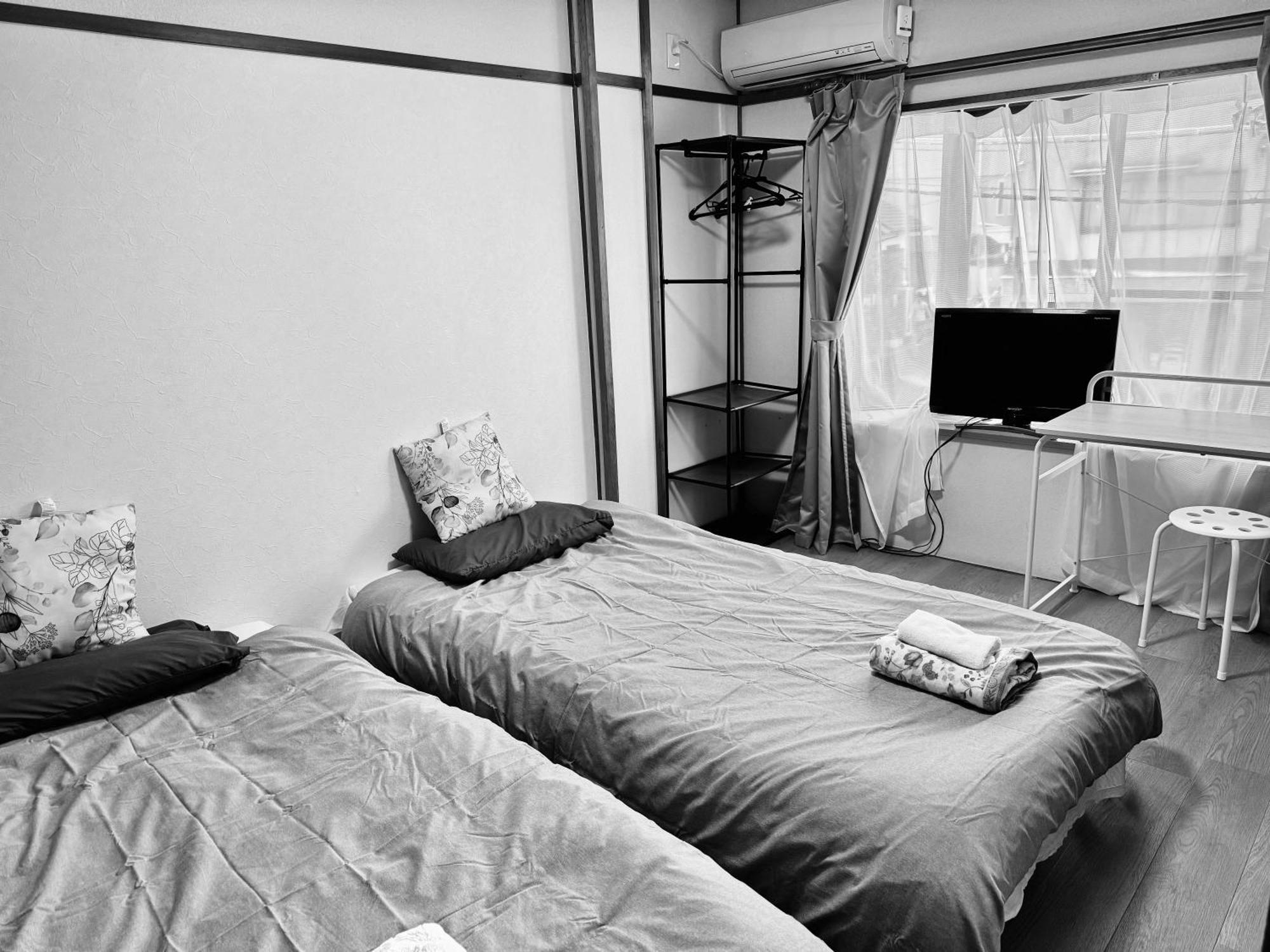 Hotel Cafe Sharehouse Kioto Exterior foto